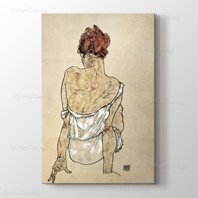 Zittende Vrouw on the Rug görseli.