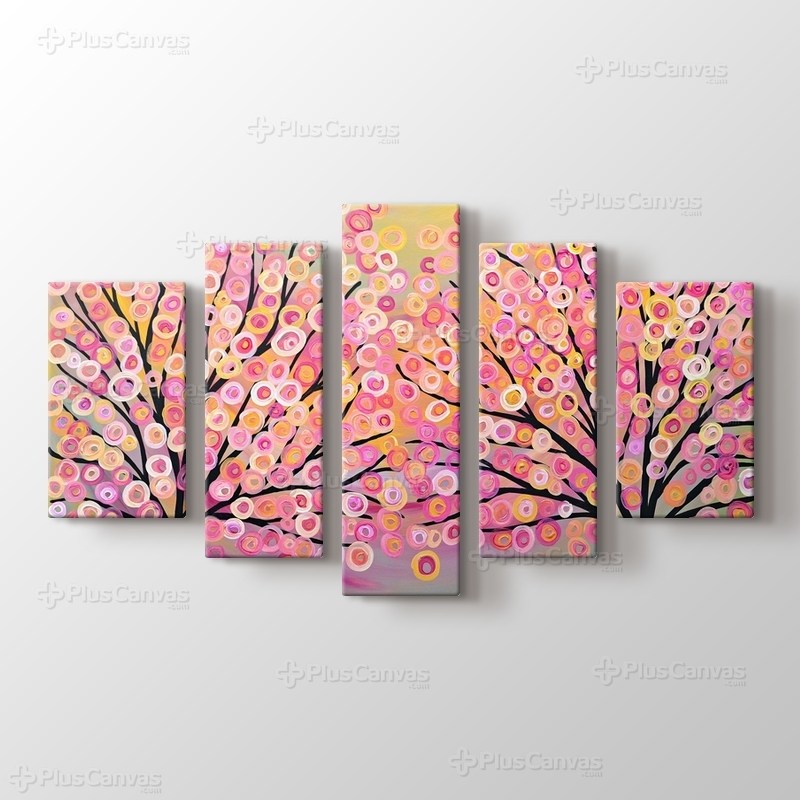 Soyut Ağaçlar görseli.