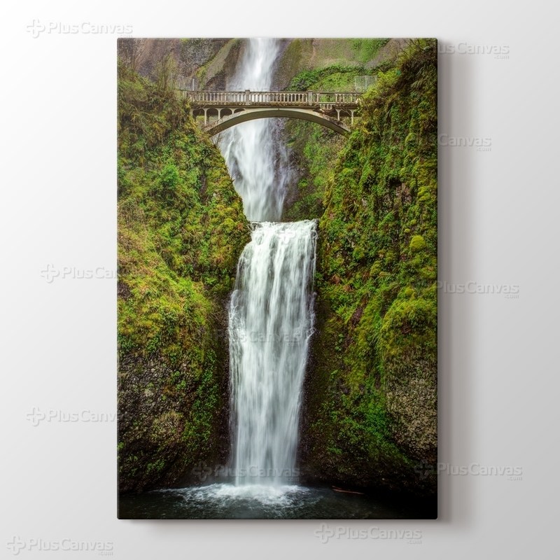 Multnomah Falls Portland Orlando görseli.