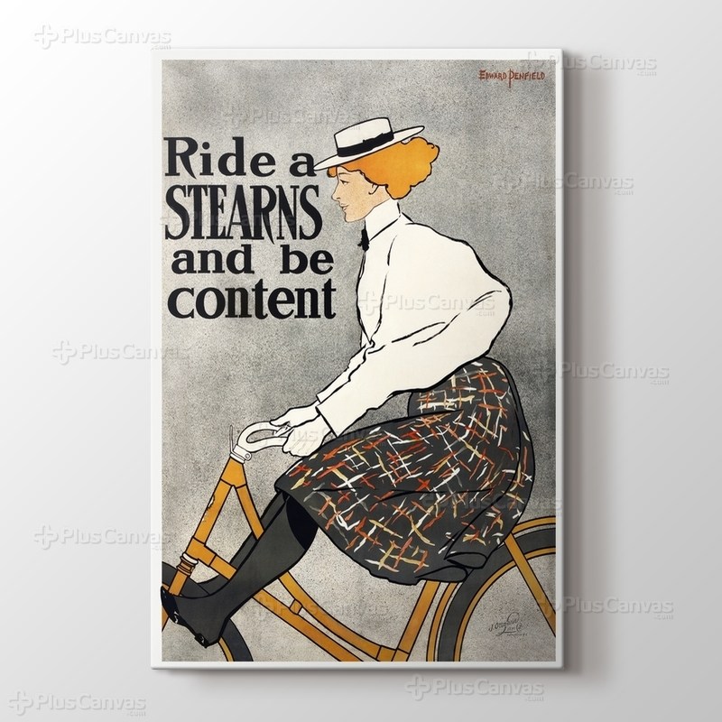 Ride a Stearns - Edward Penfield görseli.