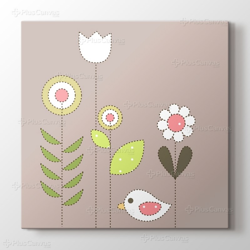 Bird and Flowers görseli.