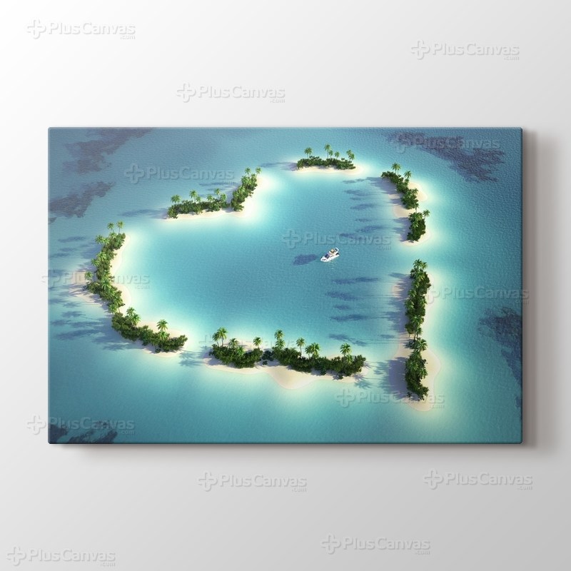 Kalp Şeklinde Ada görseli.