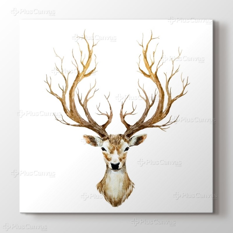 Hand Drawn Deer görseli.