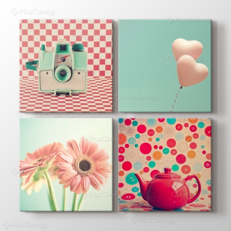 Retro Kolaj görseli.