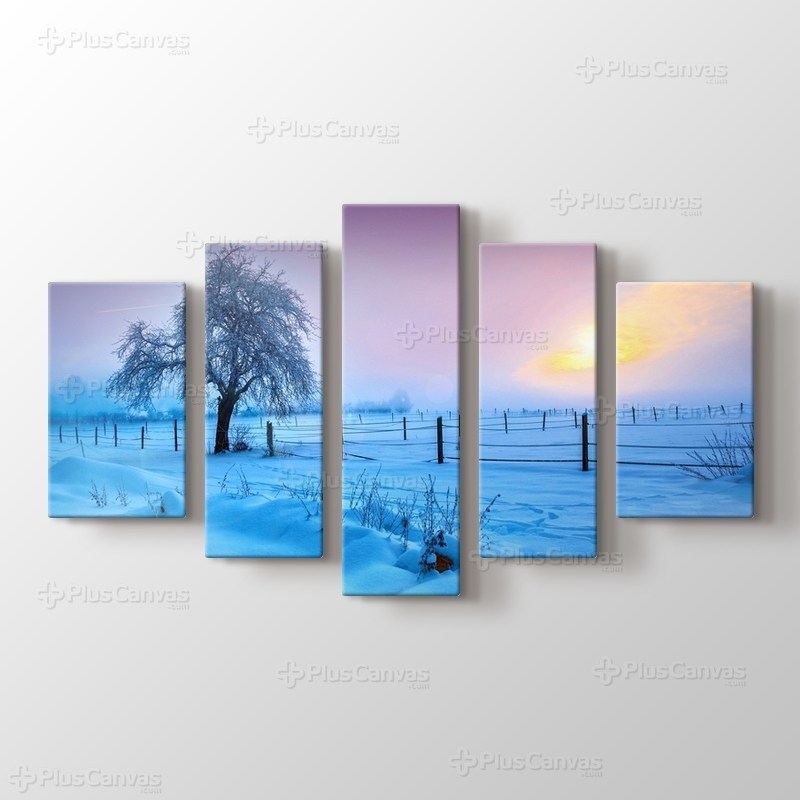 Kar ve Ağaç görseli.