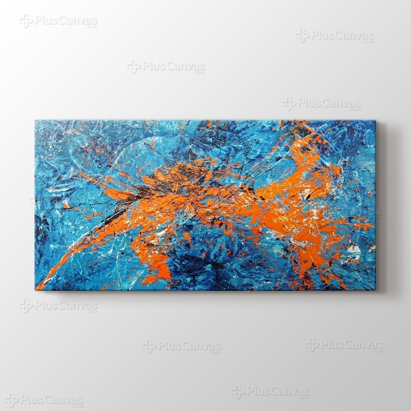 Orange Cyan Abstract görseli.