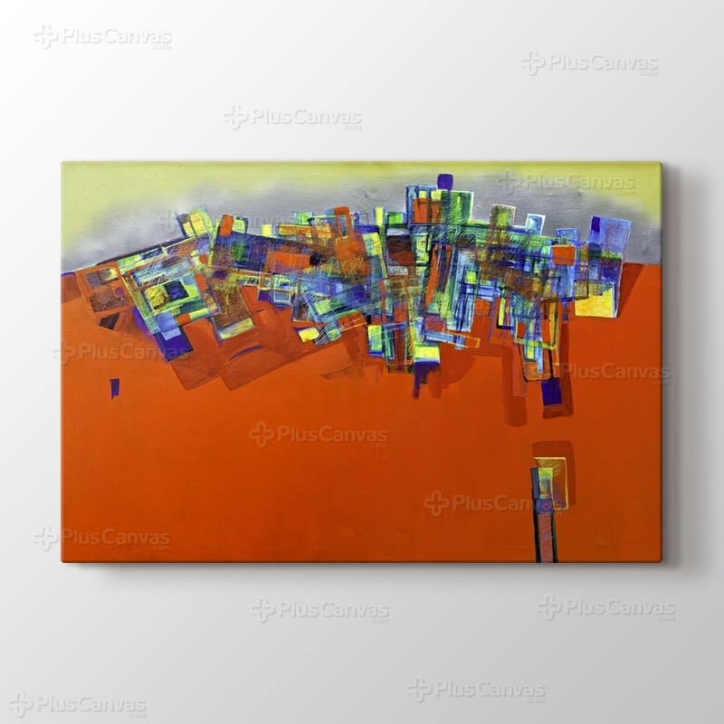 Soyut Yağlı Boya görseli.