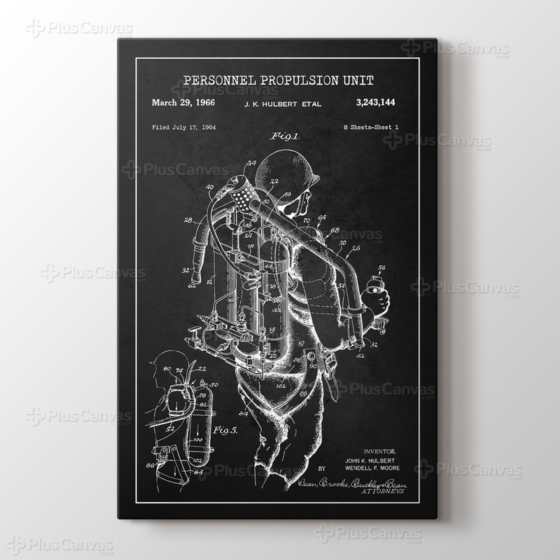 Personnel Propulsion Unit Patent görseli.