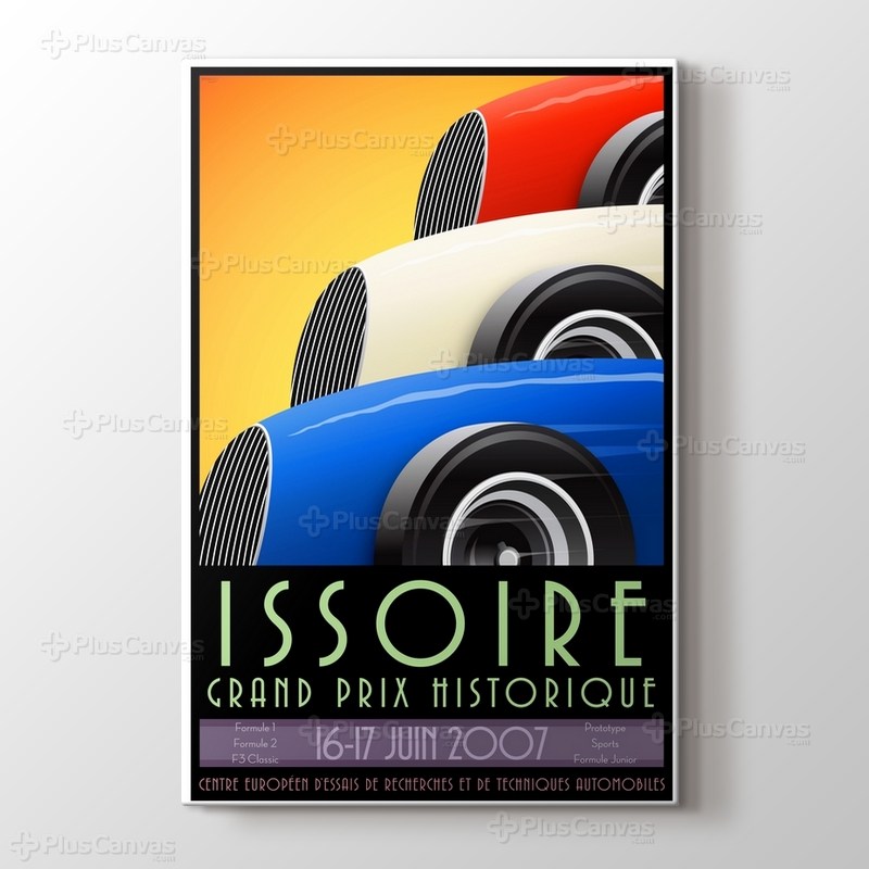1936 Fransa Formula 1 Posteri görseli.
