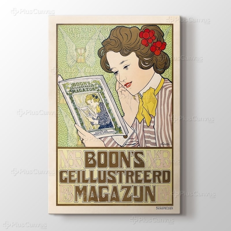 Affiche voor Boons Geillustreerd Magazijn - Johann Georg van Caspel görseli.