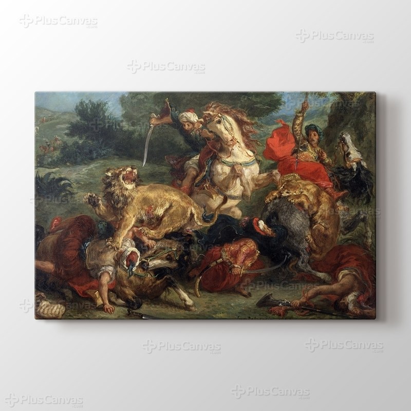 The Lion Hunt görseli.