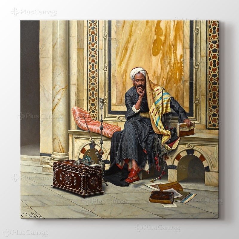 The Scribe - Ludwig Deutsch görseli.