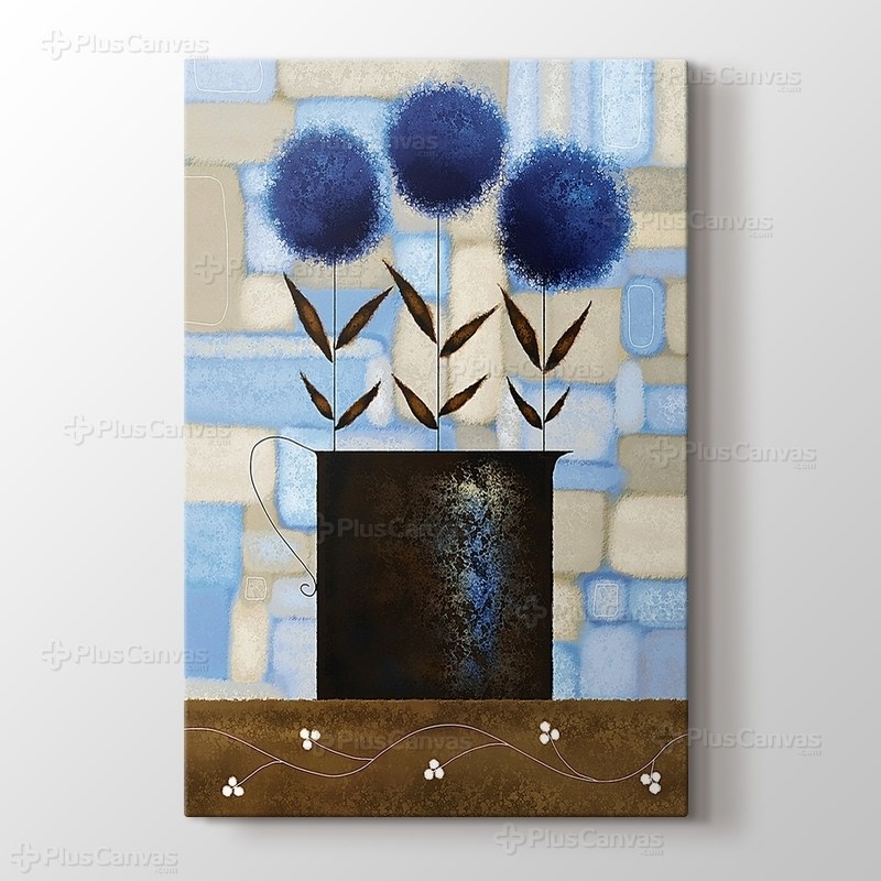 Study of Mimosa in Blue görseli.