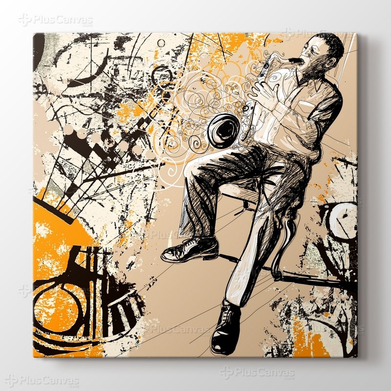 Saksafon Sanatçısı görseli.