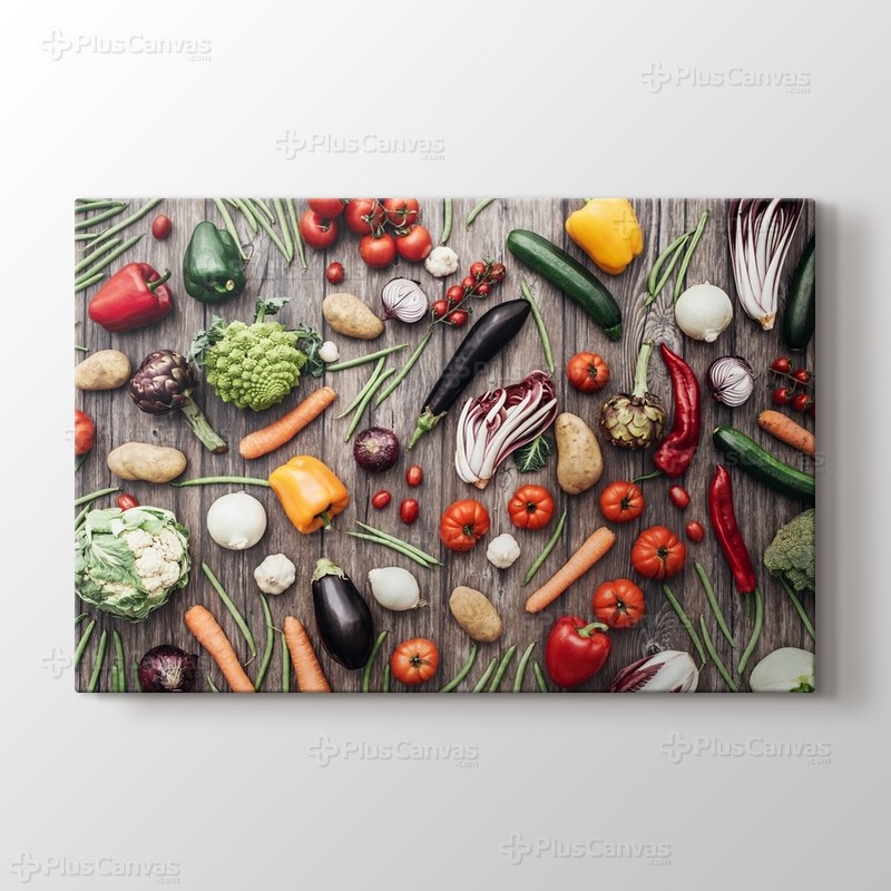 Vegetables - Sebzeler görseli.