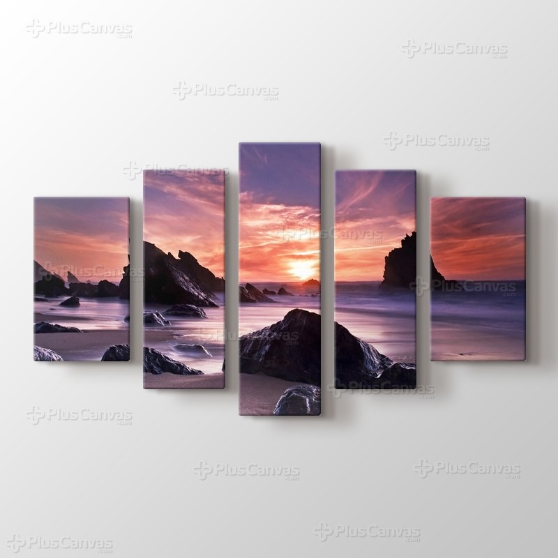 Sunset at Coast görseli.