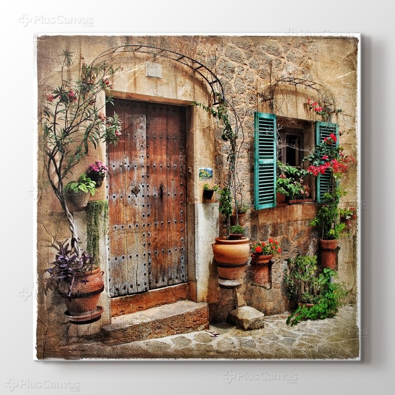 Eski Akdeniz Kasabası görseli.