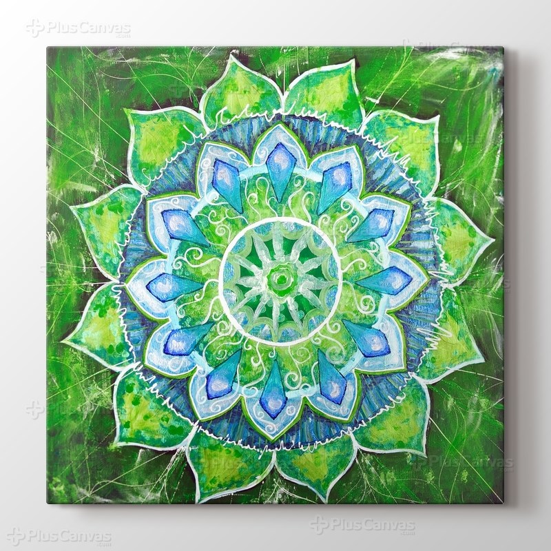 Yeşil Mandala görseli.