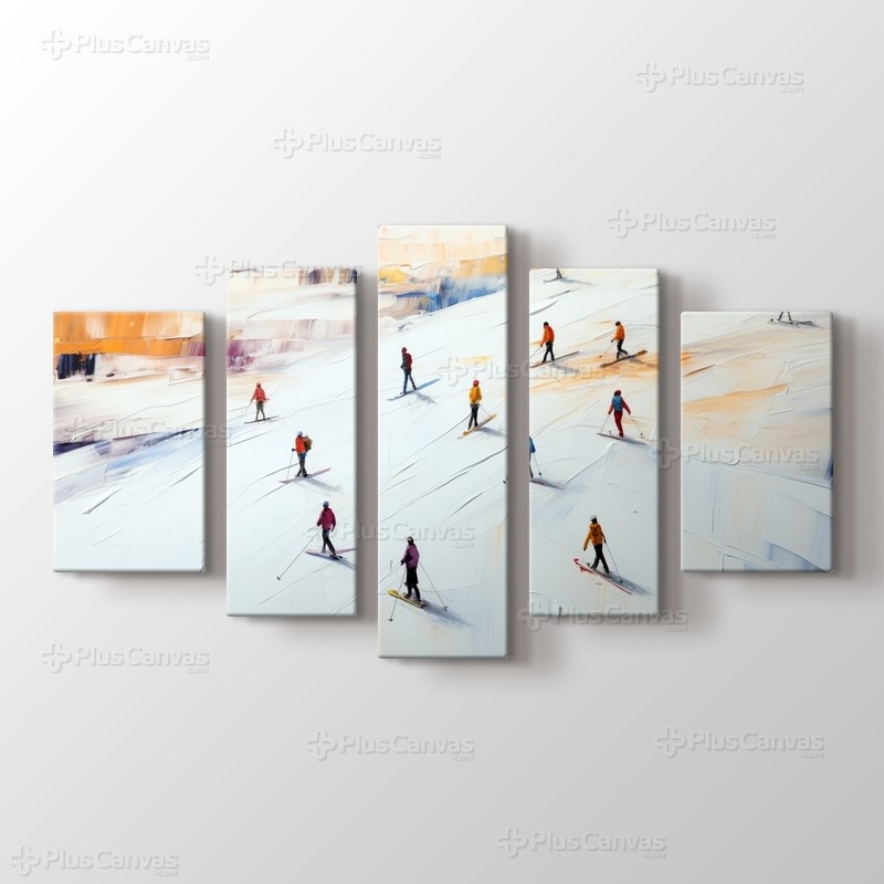 Kayak Yapan İnsanlar görseli.