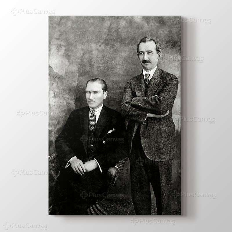 Mustafa Kemal ve İsmet Paşa görseli.