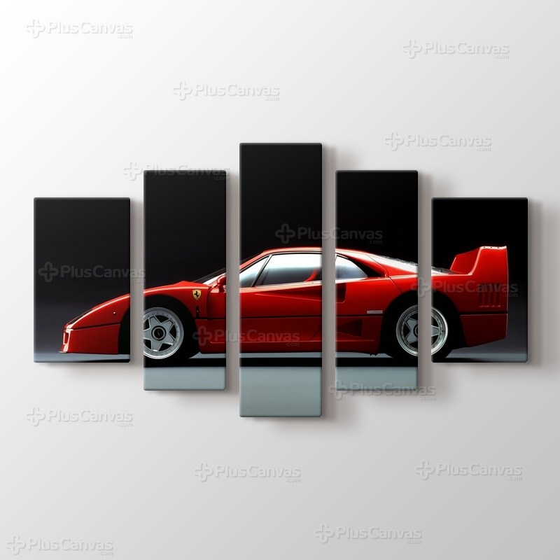 Ferrari F40 görseli.