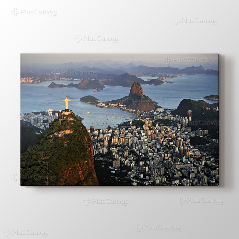 Rio Cityscape at Dawn görseli.