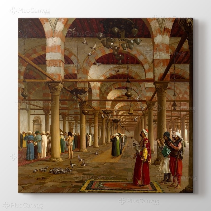 Prayer in the Mosque görseli.