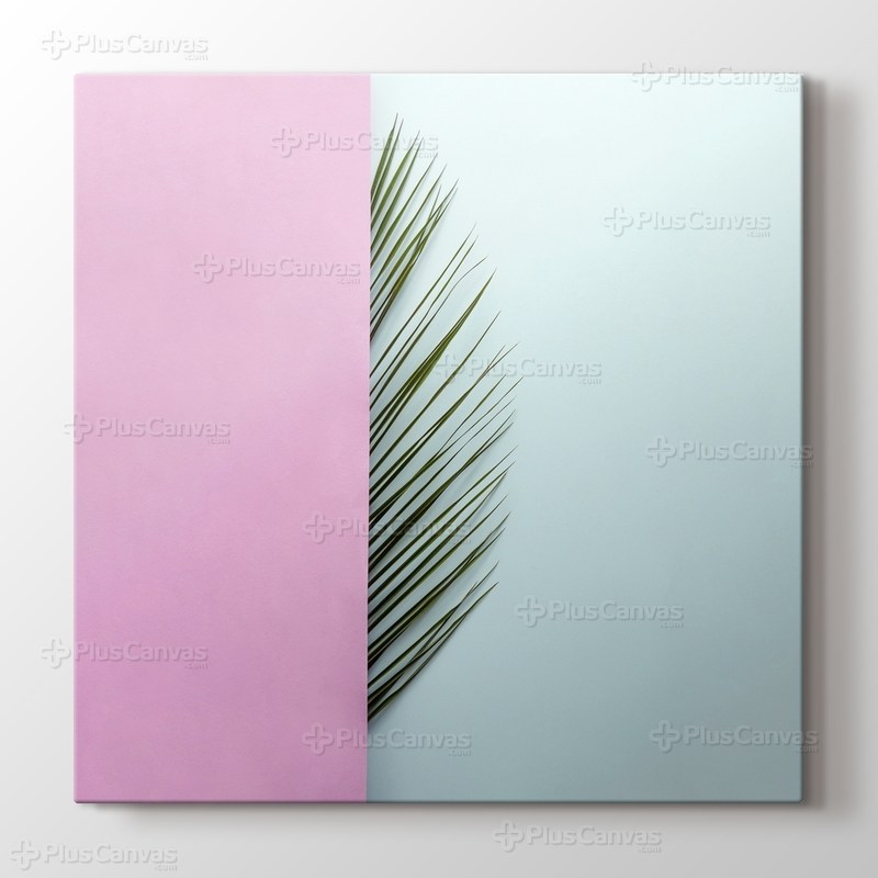 Palm Leaf Half Pink görseli.