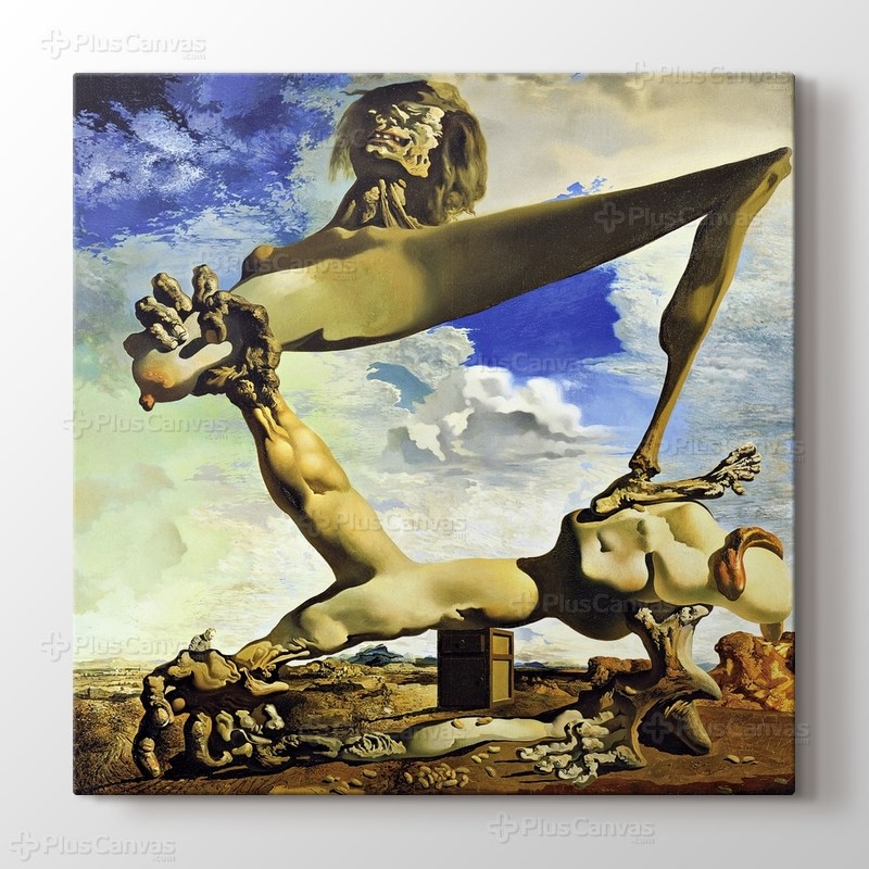 Soft Construction with Boiled Beans Premonition of Civil War görseli.