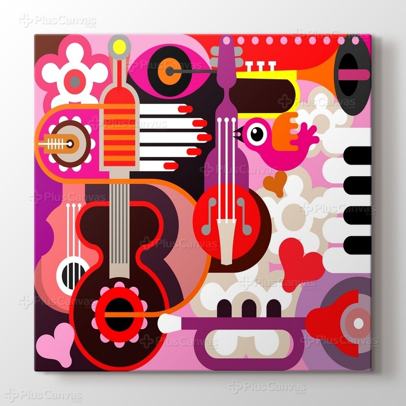 Soyut Müzik görseli.