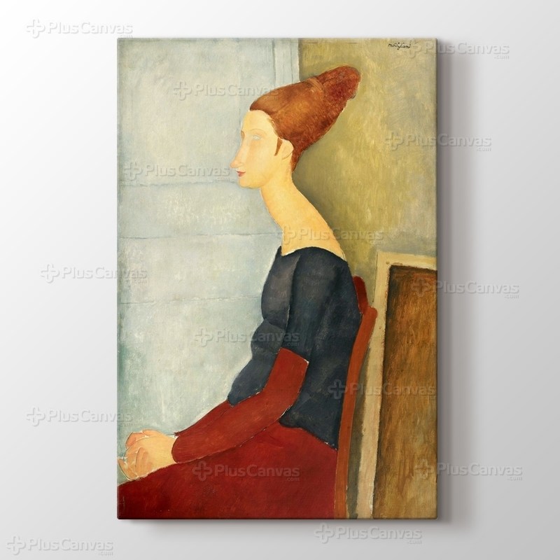 Amedeo Modigliani - Portrait de Jeanne Hebuterne görseli.
