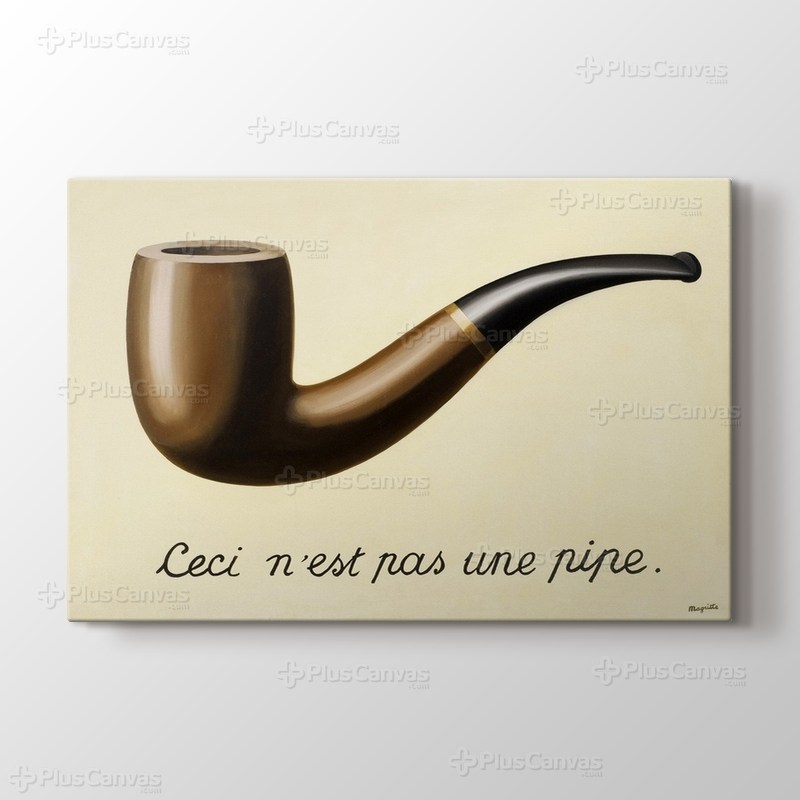 The Treachery of Images görseli.