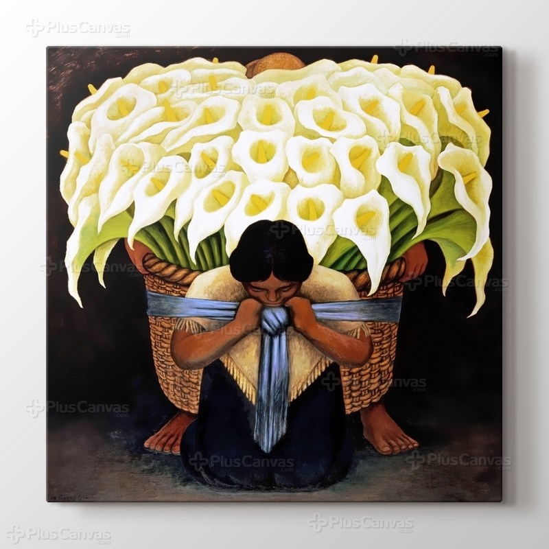 Vendedora de Flores görseli.