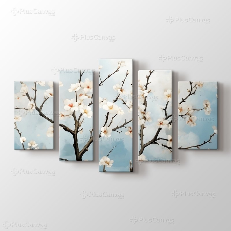 Çiçek Açan Badem Ağacı görseli.