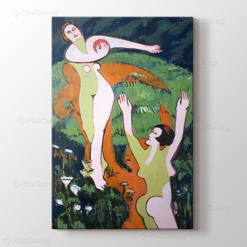 Women Playing with a Ball görseli.