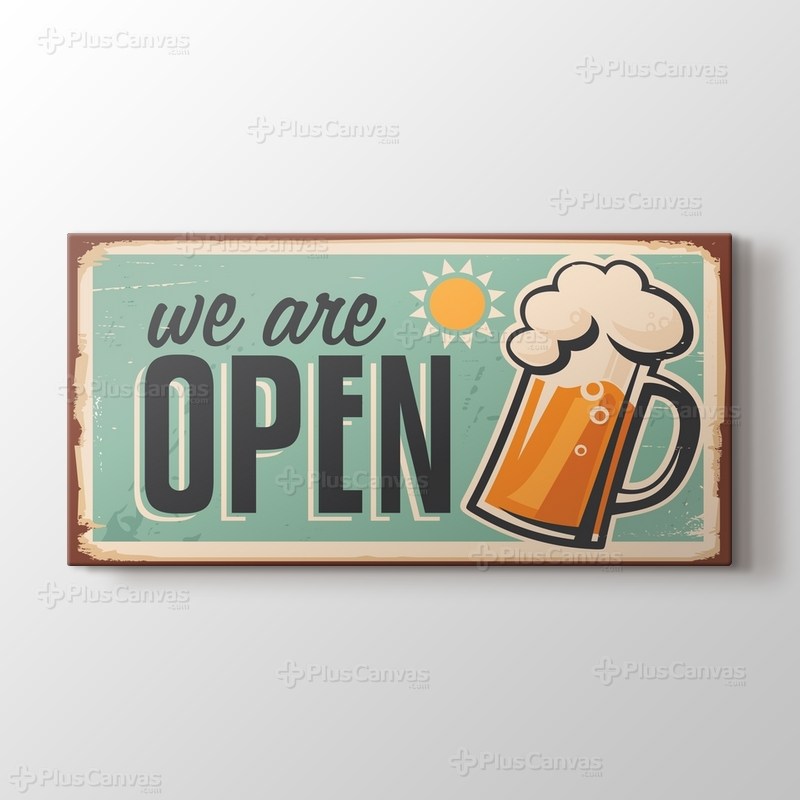 We Are Open görseli.