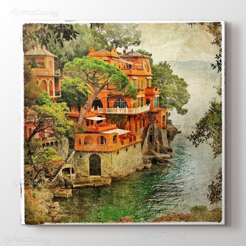 İtalya Liguarya Portofino görseli.