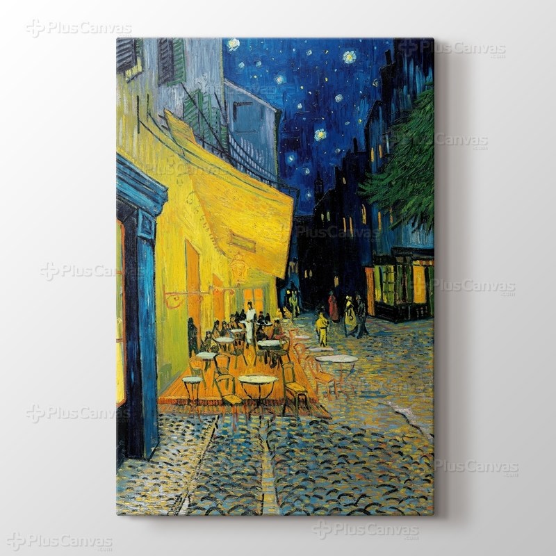 Terrasse de Cafe de Nuit görseli.