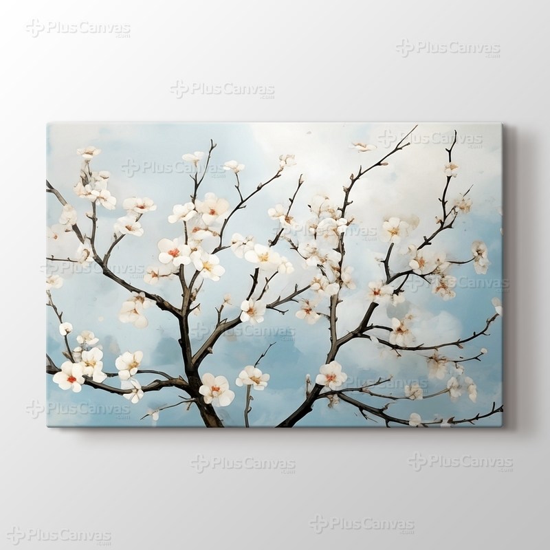 Çiçek Açan Badem Ağacı görseli.