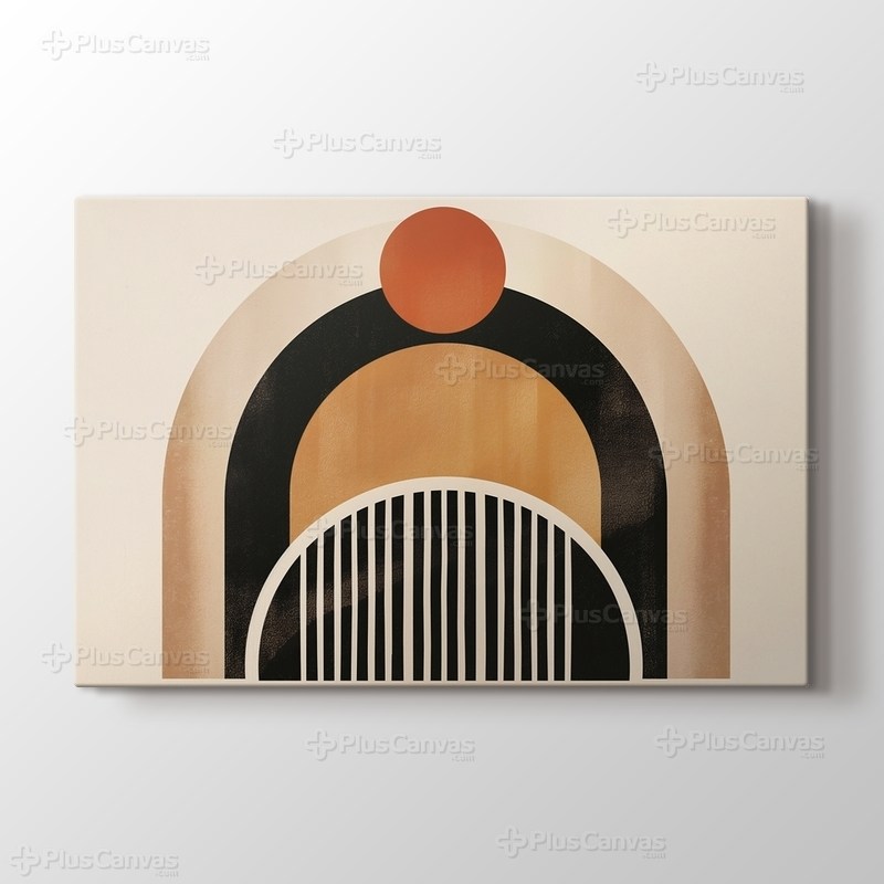 Boho Abstract Print görseli.