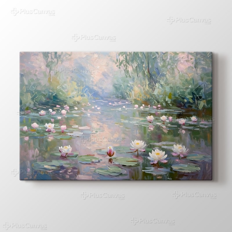 Monet Style Waterlily görseli.