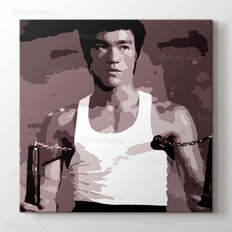 Bruce Lee - Nunchaku görseli.