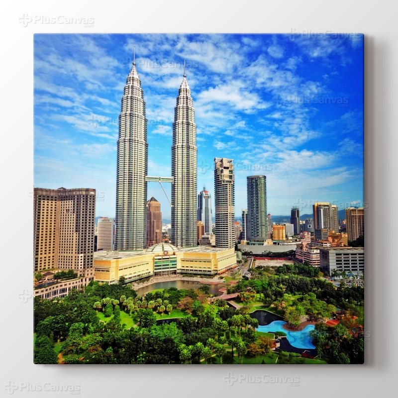 Malezia - Petronas Twin Towers görseli.