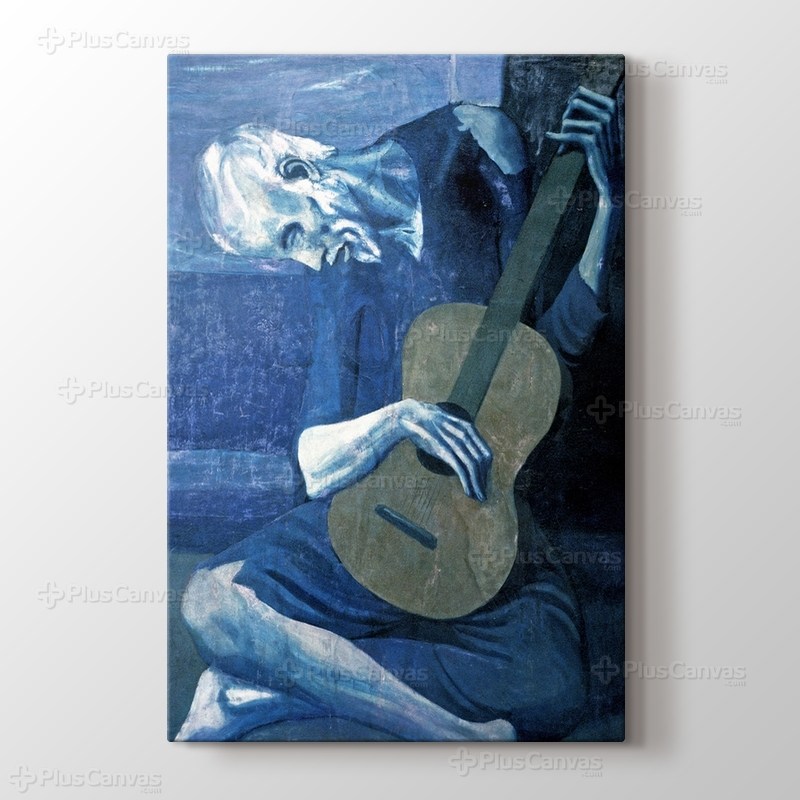 The Old Guitarist 1903 görseli.