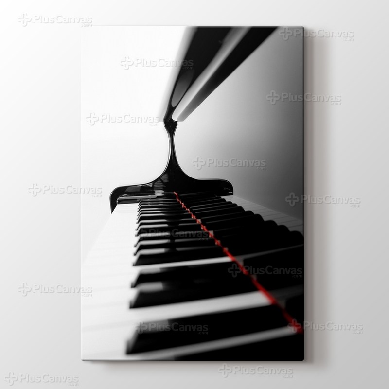 Yakın Çekim Piano görseli.
